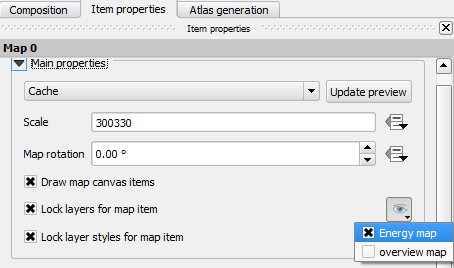 Adding a preset for map view