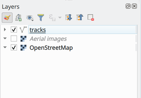 OSM theme in QGIS