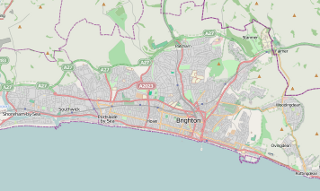 Current Map of Brighton and Hove